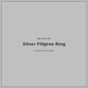 Balinese Silver Filigree Ring